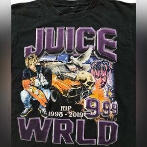 Juice Wrld Youth Boys/Unisex Tribute T-Shirt Size Medium‎ RIP 999 Hip Hop
